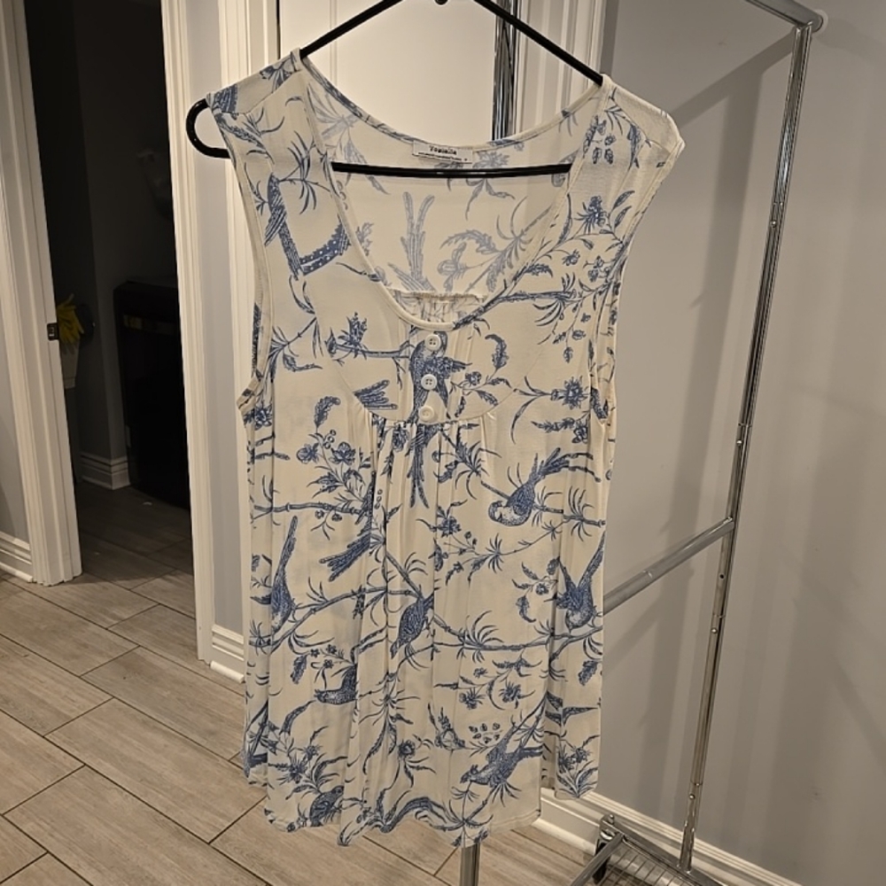 Women's Summer Sleeveless Tunic Tank Top
